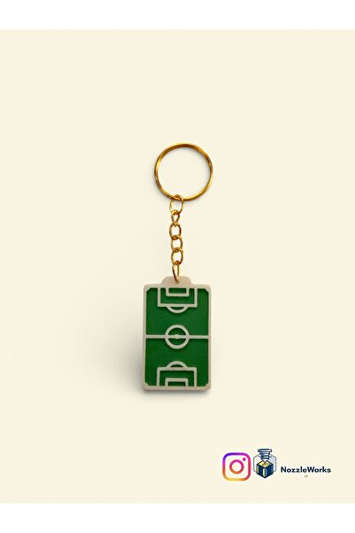NozzleWorks ⚽ Futbol Sahası Anahtarlık