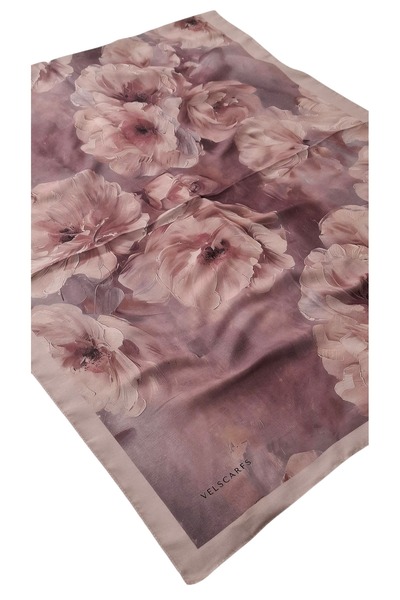 Guzeka شال نورا الفاخر الناعم - مزين بالزهور