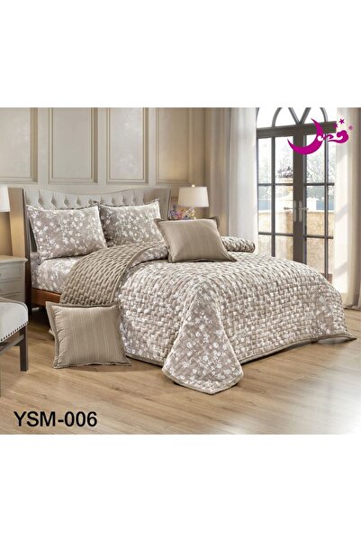 Moon Double bed mattress set, 6 pieces, floral pattern