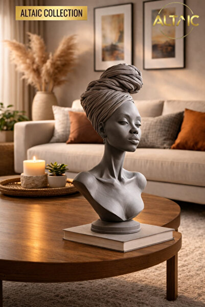 altaic art Altaic Collection Kadın Büst