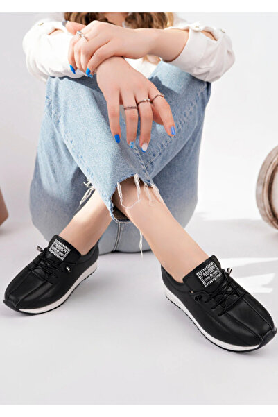 KILIÇ Women's Black Elastic Comfort Ballet Shoes Light Sole Daily Sports Ball...