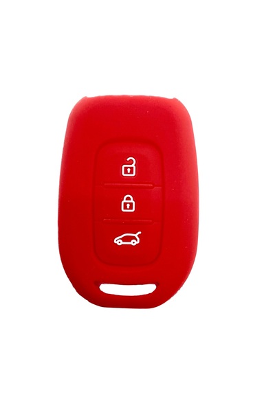 AUTOTOB 3-button key cover Dacia Logan, Sandero, red