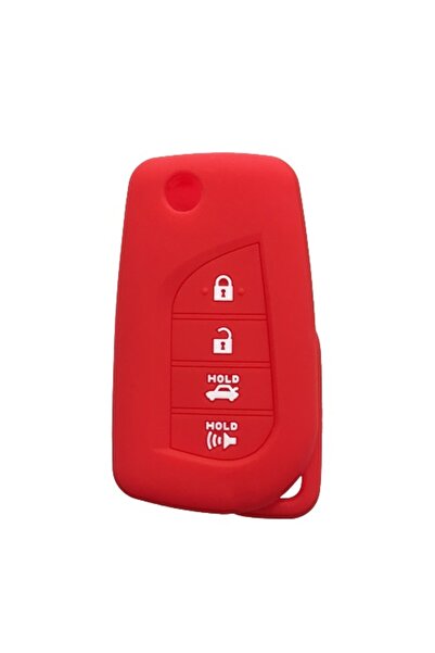 AUTOTOB Husa cheie tip briceag Toyota, rosu