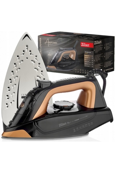 Zilan Professional iron ZLN4247, Aurum, 3000W - ceramic soleplate, auto-off, ...