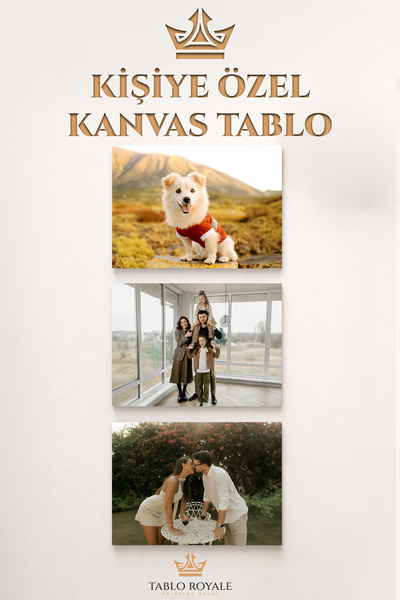 Tablo Royale Kişiye Özel Kanvas Tablo