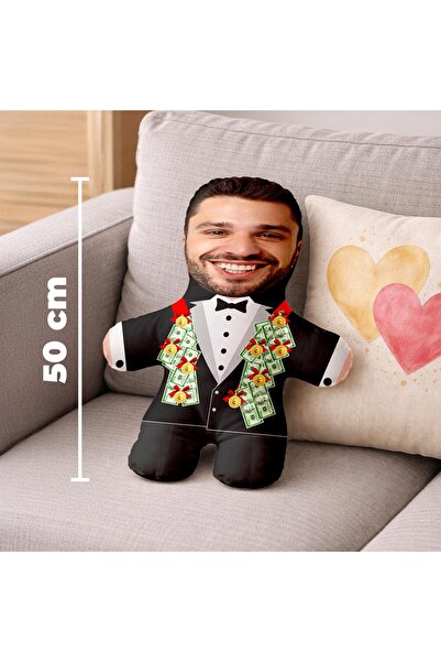 Motto Gift Evlilik Yıldönümü Hediyesi Esprili Kişiye Özel Fotoğraflı Damat Be...