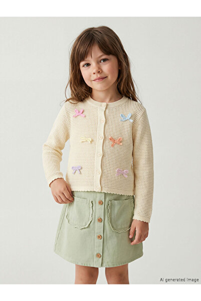 LC Waikiki Özmarka Noul sezon Tricotaj pentru fete cu guler tip bicicletă și ...