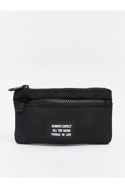 LC Waikiki Black Zippered Women's Wallet