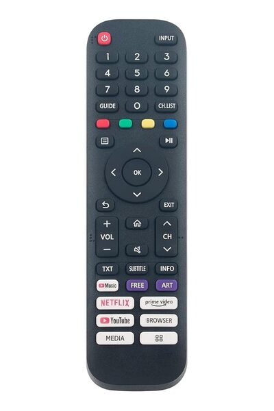 Generic جهاز تحكم عن بعد بديل لتلفزيون نيكاي الذكي بشاشة LCD LED (النوع 6)