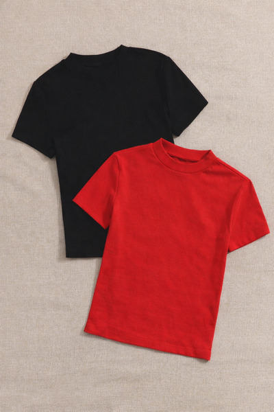 SPORTİVEA 100% Cotton 0Versize Fit Comfortable and Stylish Women's T-Shirt \ ...