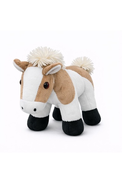 Intrio Büyük Boy 40 cm Peluş At – Sesli Alaca Oyuncak