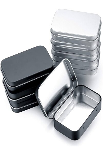 alp reklam kakaga Metal Mini siyah ve grik renk seçeneği ile Saklama Kutusu 5...