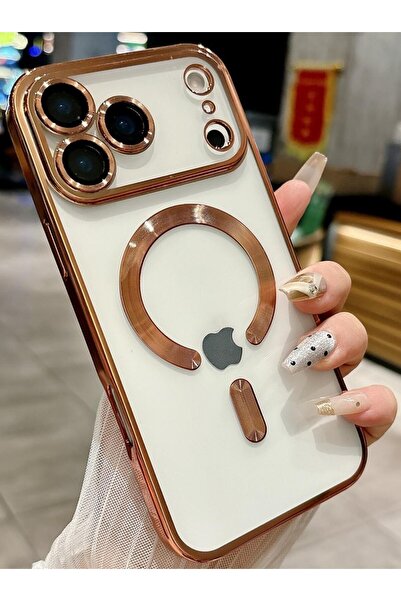 halkhouse iPhone 17 & 18 Pro Max Kılıf Kamera Lens Korumalı Magsafe Özellikli...