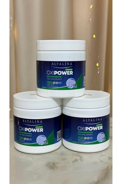 Aly Oxi Power Toz Leke Çıkarıcı 500 gr (3 kutu)