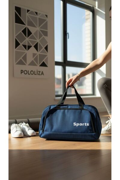 pololiza Çok Amaçlı Unisex Spor ve El Valizi/60 Cm Seyehat Çantası/Asker Çant...