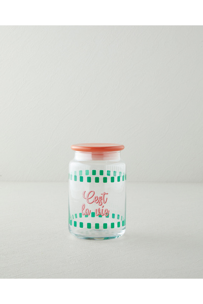 English Home Cest Cam Kavanoz 880 ml Turuncu