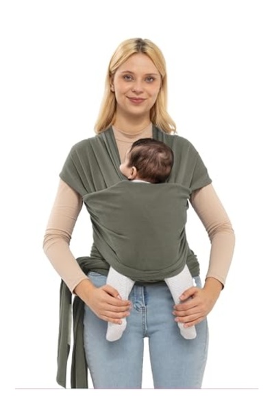 Esnek Bebek Taşıma Şalı - Ten Teması ve Konfor