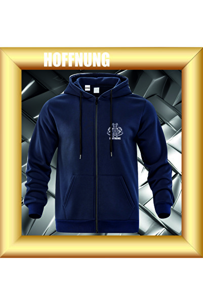 HOFFNUNG Unisex Cotton Oversize Arabisc Hoffning Printed Hooded Collar Comfor...