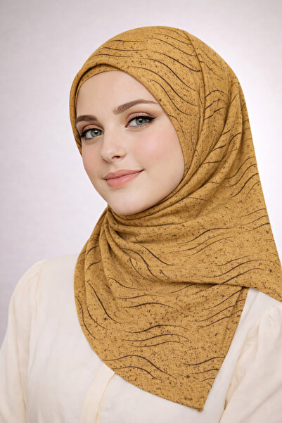 mim eşarp Enba Mio Jazz (Jazz) Patterned Scarf 100X100 cm