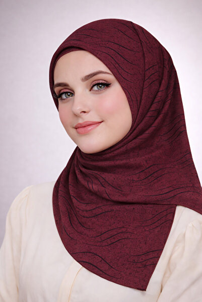 mim eşarp Enba Mio Jazz (Jazz) Patterned Scarf 100X100 cm