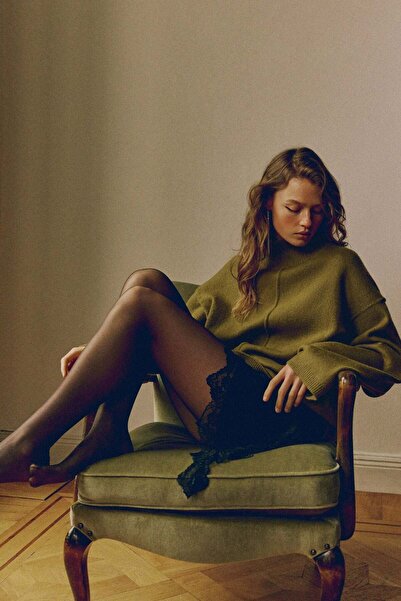 H&M Seam-detail turtleneck jumper