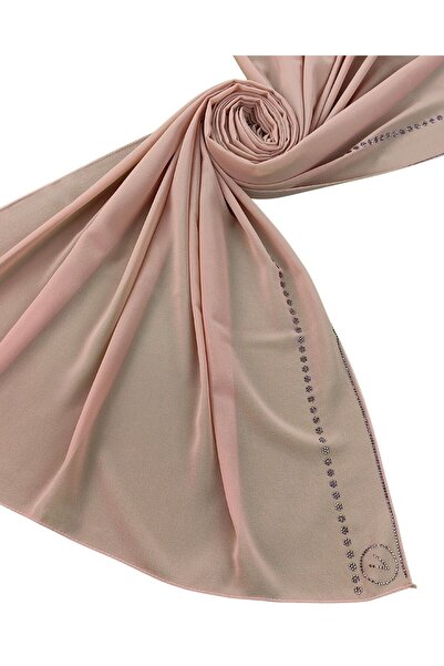 mim eşarp Egyptian Scarves Crepe Evening Dress Stone-Embellished Shawl