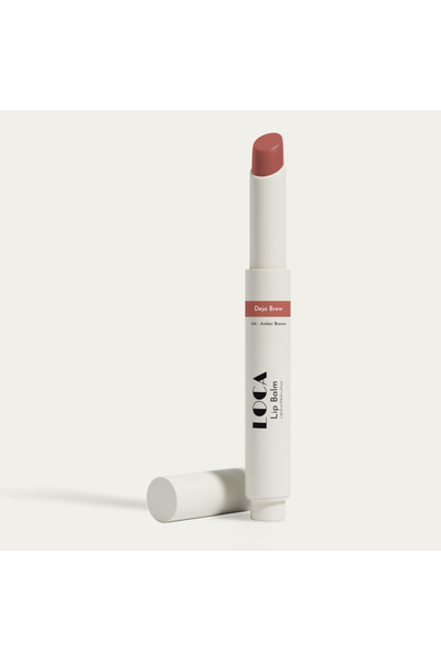 Luca لوكا احمر ومرطب الشفاه - 04 ديجا بريو Red Lip Balm - 04 Deja Brew