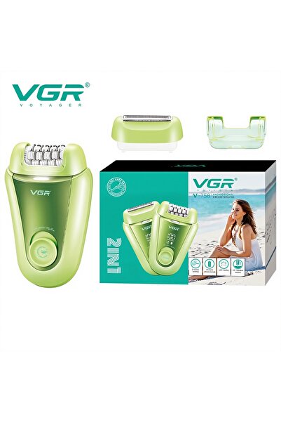 Generic VGR 2-in-1 Electric Epilator & Shaver for Women, 32 Tweezers, Hair Re...