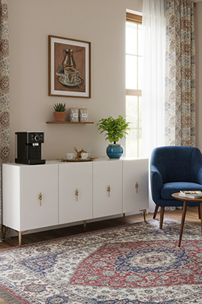 zetuna home KA1812BG KONSOL, ÇOK AMAÇLI DOLAP, KAHVE KÖŞESİ VE TV SEHPASI BEY...