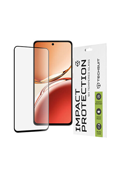 Techsuit 111D Full Glue Full Cover Glass for Oppo Reno 12 F 5G