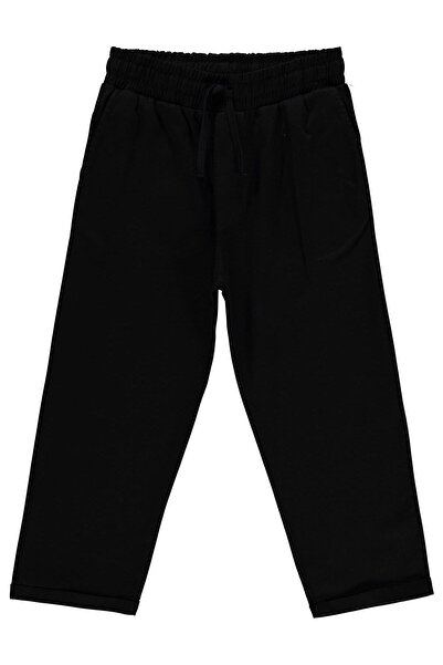 Civil Boys Double Pocket Pants for Ages 6-9 - Black 9-10 Years