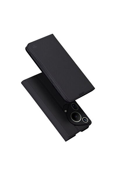 Techsuit Θήκη βιβλίου Huawei Pura 70 Ultra Magskin, μαύρη