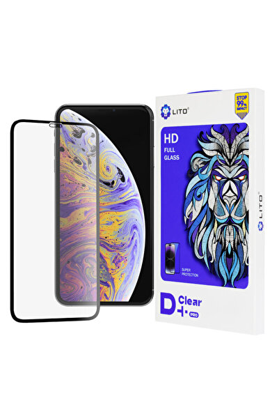 Lito Διαφανής γυάλινη μεμβράνη D+ Pro για iPhone XS Max