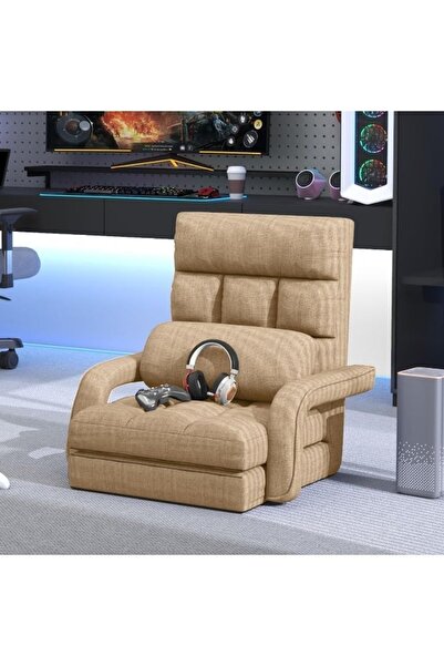 smart home 2-in-1 Folding Sofa Bed & Lounger – 6-Position Adjustable, Cotton ...