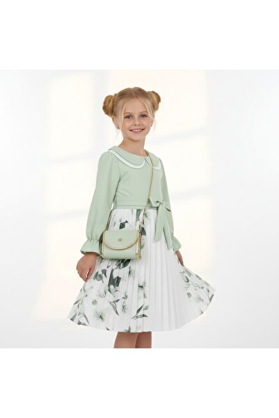 SeaBubbles Girl's Dress with Bag