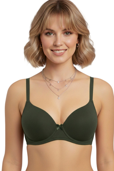 YESENİA Desteksiz Balenli Mikro Fitilli Sütyen