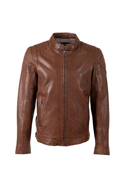 mauritius Leather Jacket Whiskey MMKrossy