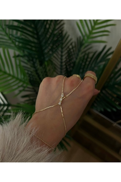 Dore Taşlı Parıltılı Çelik Şahmeran