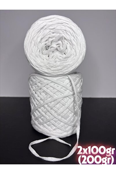 Ana&Kuzusu İplik Bela (3 mm) Viskoza Pamuk lase (letnja, Sezonsko ) pređa za ...