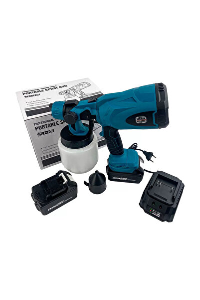 German Meister Paint Gun with 2 24V 5Ah Batteries
