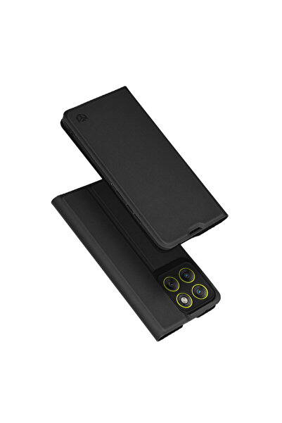 Techsuit Θήκη βιβλίου Motorola Edge 70 Magskin, μαύρη