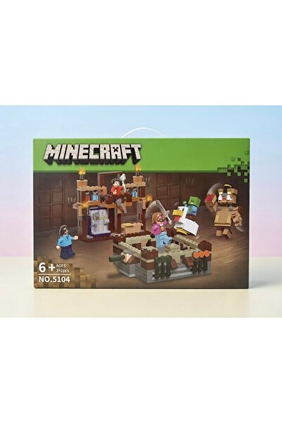 Natavanbutık ⛏️🟩 MineCraft Köy Macerası 391 Parça Blok Seti 🏰🔥