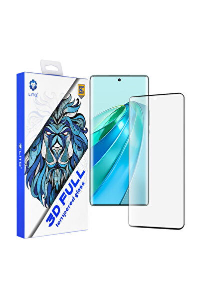 Lito 3D пълно покритие от стъкло за Honor X9a, черно