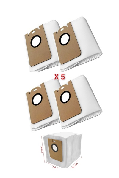 LİN GRUP Συμβατή σακούλα σκόνης μοντέλου Philips Homerun 7000, 5 τεμάχια