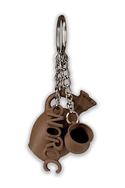 ORIANA FASHION Breloc 3D cu ulcior și cană – Noroc românesc