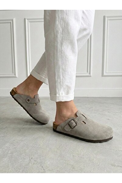 Mycorni Unisex Genuine Suede Closed Sabo Slippers – Anatomical Arch Support |...