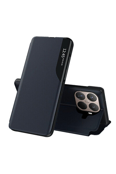 Techsuit Xiaomi 15T Pro Leather View Flip Case, Blue