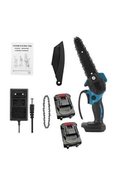 MagExpert Chainsaw 48V Battery Saw, 6 inch/15 cm blade, cordless, portable