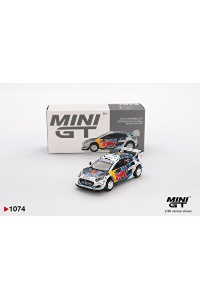mini gt 1074 Ford Puma Rally1 #16 M-Sport Ford WRT 2024 Rally Finland 3rd Pla...