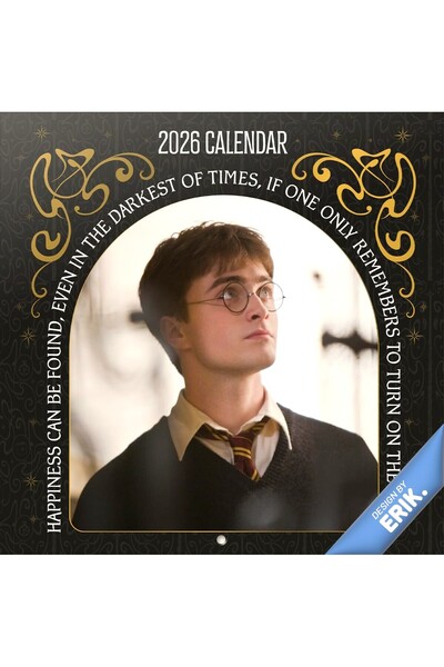 GRUPO ERIK HARRY POTTER 2026 DUVAR TAKVİMİ